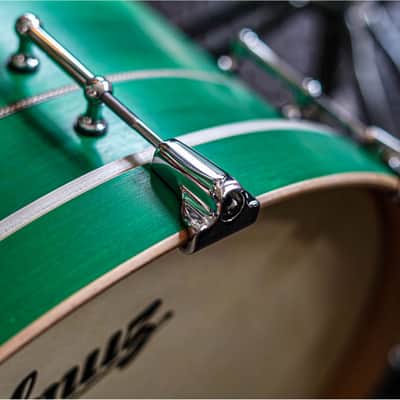 Polmuz Maple Model 1 - 22/10/12/14/16/14SD - Inlayed Artist Green to natural Fade image 4