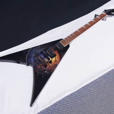 DEAN Dave Mustaine VMNT V electric GUITAR Maxwheel graphic w/ Case - NEW image 4