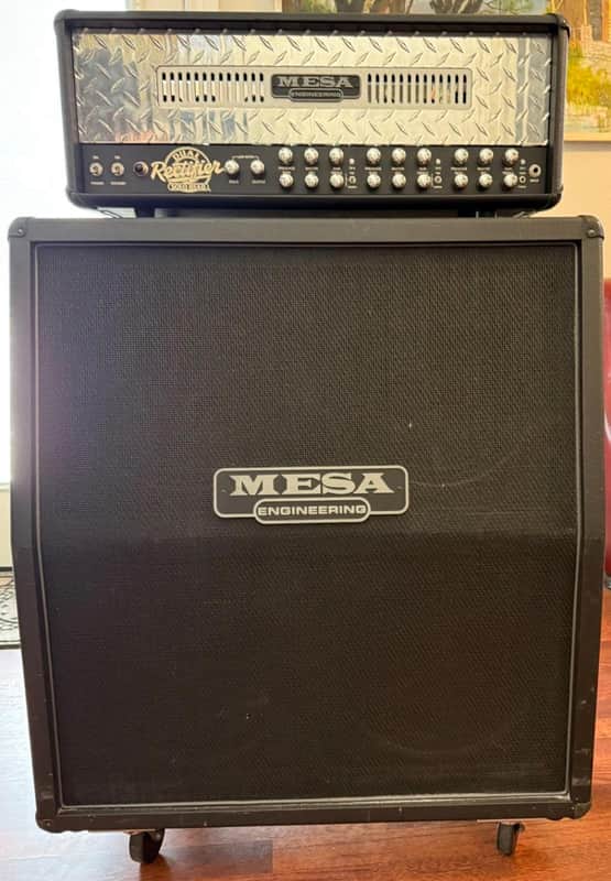Mesa/Boogie Dual Rectifier Solo Head + 4x12 Rectifier Standard Slant Cabinet