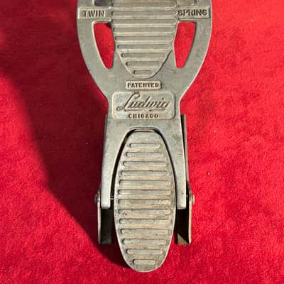 Vintage Ludwig Speed King Bass Drum Pedal w/ Square Beater image 2