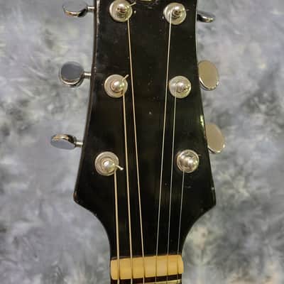 Video Demo 1967 Teisco May Queen Black White Pro Setup New Strings Hard Shell Case image 9