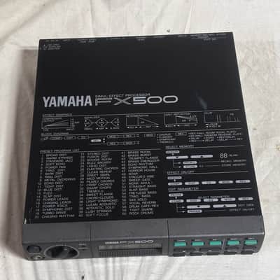 YAMAHA FX500 Simul-Effect Processor w/ power supply New internal battery image 4