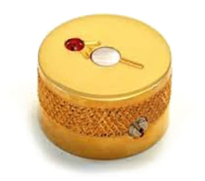 Genuine Gretsch (SET OF 4) G-Arrow Jewel 1/4" Shaft Control Guitar Knobs, GOLD image 1