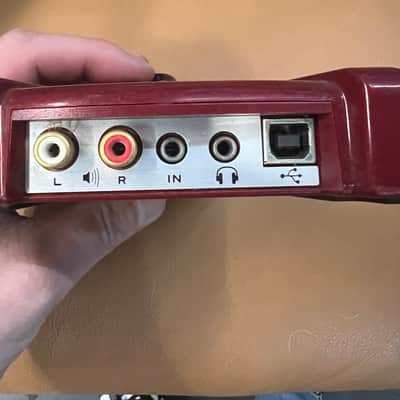 Line 6 Guitar Port USB Guitar Interface 2000s - Red image 3