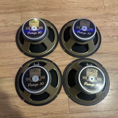 4x Celestion G12 Vintage 30 12" 60-Watt 8ohm speaker from ENGL E412VSB image 2