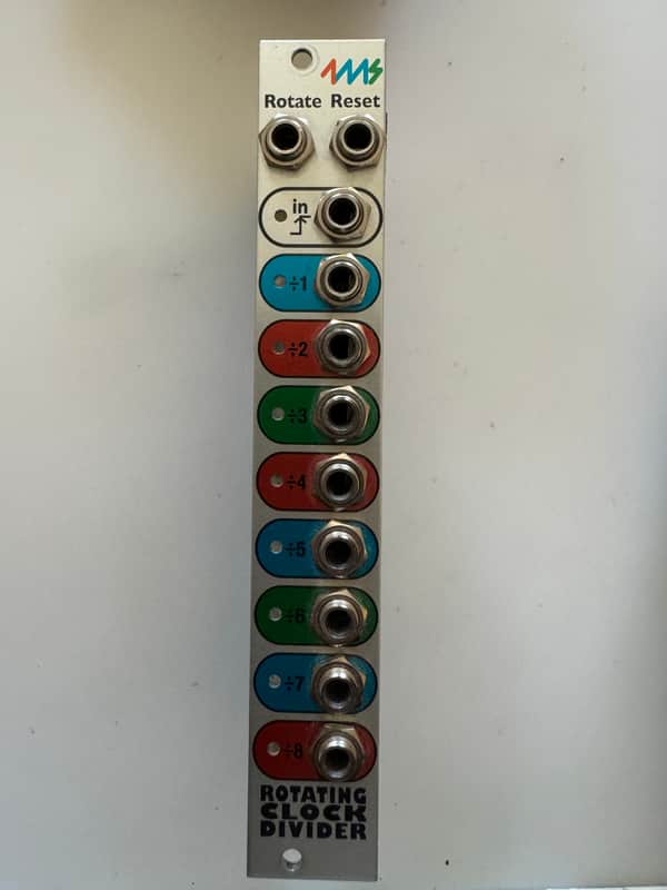 4MS Rotating Clock Divider 2010s - Silver image 1