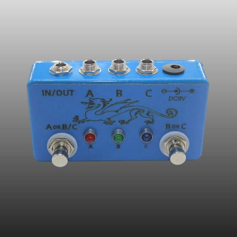 Handcrafted Guitar/Bass Signal Router with ABC Switching Effect Pedal image 1