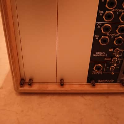 Homemade Modular eurorack synthesizer 2020 - Wood image 17