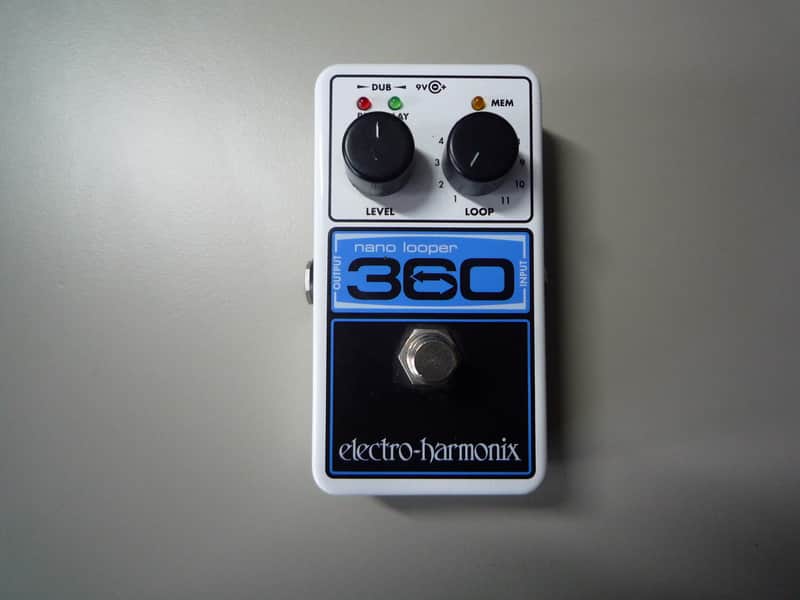 Electro-Harmonix 360 Nano Looper 2014 - Present - Black / White / Blue image 1