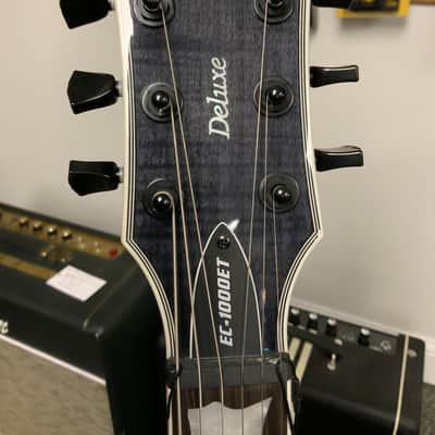 ESP LTD EC-1000 Evertune FM 2015 - Present - See Thru Black image 4