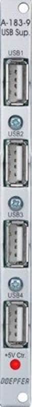 DOEPFER A-183-9 QUAD USB POWER SUPPLY : BRAND NEW :  [DETROIT MODULAR] image 1