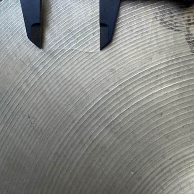Vintage 1970s Tosco 16” Crash Cymbal (CRACKED) image 8