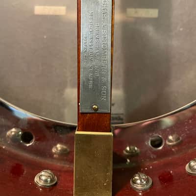 Stromberg Marimba Brazilian Rosewood Five Resonator Banjo Conversion w/ Original Tenor Neck Circa 1925 image 14