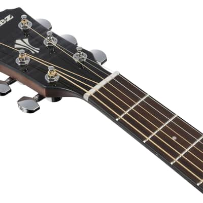Ibanez AEG70-TCH AEG Acoustic Guitar 6-String - Transparent Charcoal Burst image 8