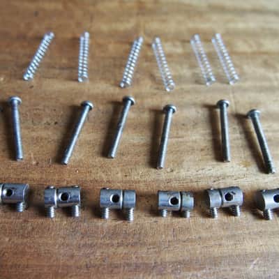 Fender Telecaster notched saddles with intonation screws - correct replacements for 1972, 1973, 1974, 1975, 1976, 1977, 1978, 1979 image 8