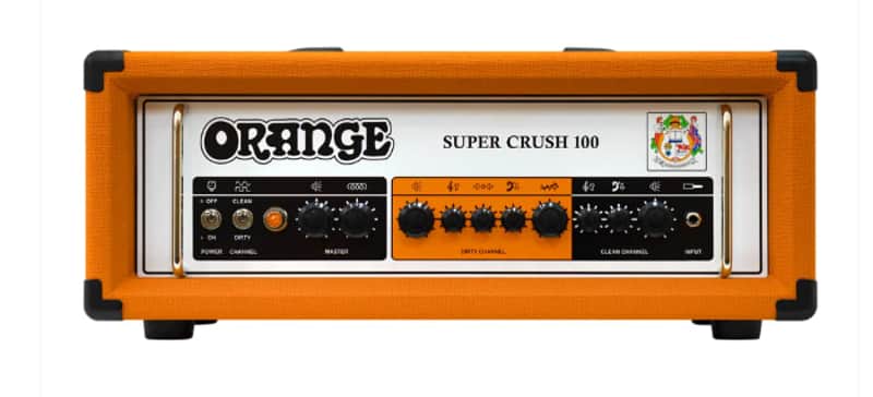 Orange Super Crush 100 2-Channel 100-Watt Guitar Amp Head - Orange image 1