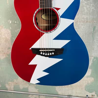D'Angelico Premier Limited Edition Grateful Dead Tammany Acoustic Electric Guitar w/Gigbag #0704 image 2