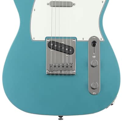 Reverend Pete Anderson Eastsider T Electric Guitar - Satin Deep Blue Sea with Maple Fingerboard image 1