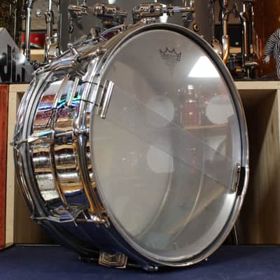 1960s Ludwig LM402 6.5x14 Supraphonic Snare Drum image 5
