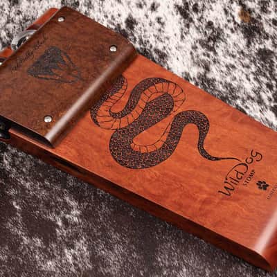 Wild Dog Red Belly Black Snake Stomp Box - 980426 image 2
