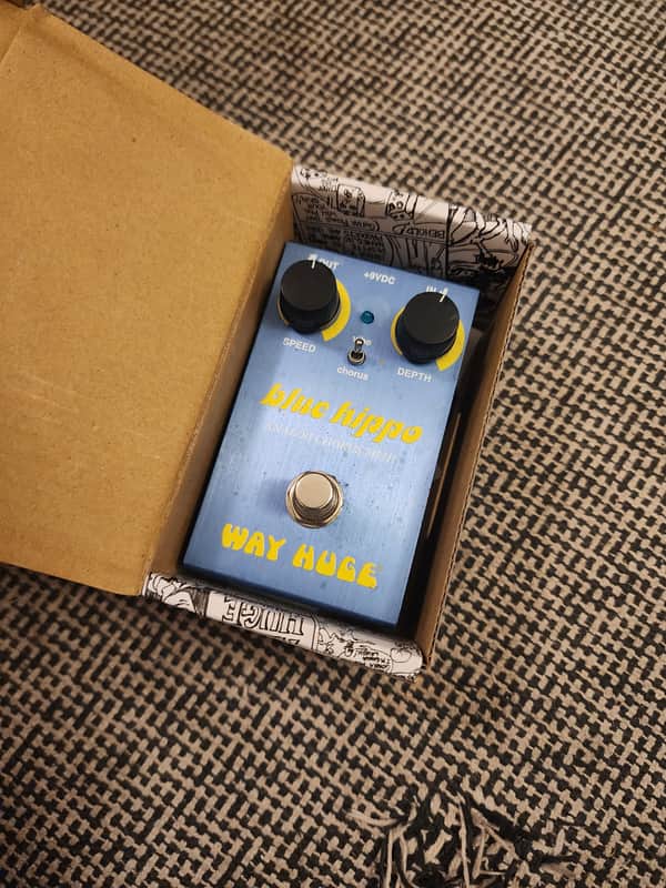Way Huge WM61 Smalls Blue Hippo Analog Chorus MkIII 2018 - Present - Blue image 1