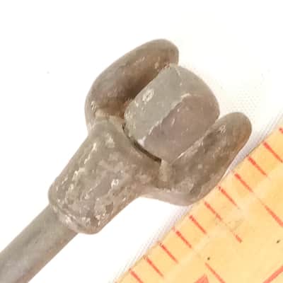 Prussian 1800s-1900s Early 1/4-20 7"Tension T-Rod+Claws Snare Drum Hardware Part image 2