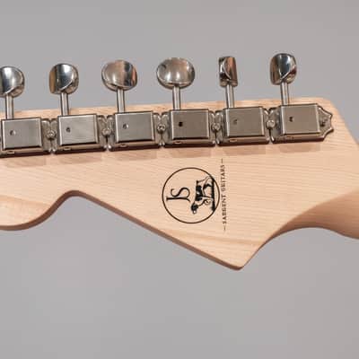 Sargent Guitars SG-2026-01 | One-Piece Aged Acacia Koa Hardtail Strat | Lindy Fralin Real '54 Pickups | Warmoth Neck | 8.6 lbs | NEW Build | w/New Fender Poodle Case image 9