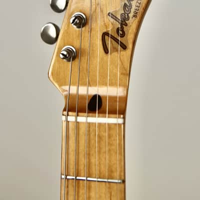 1980 Tokai TE-55N Breezysound Natural MIJ Vintage Telecaster w/ Original Pickups, Sen Ash Body image 5