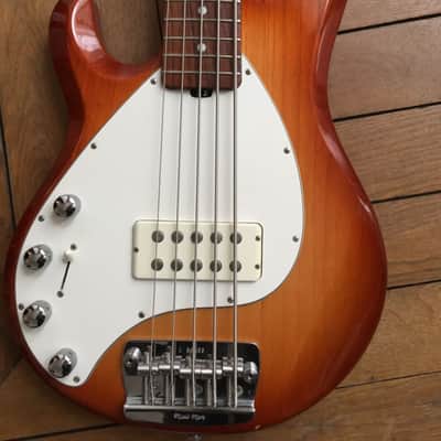 Ernie Ball Music Man StingRay 5 H 1998 Honey Burst lefty image 1