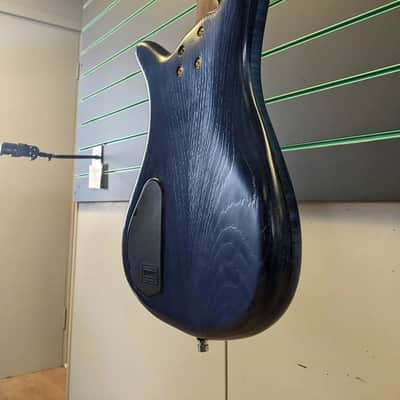 Warwick Streamer LX Jazzman Ocean Blue Oil 2006 Active Electric Bass image 16