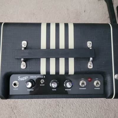 Supro 1818 Delta King 8 1-Watt 1x8" Guitar Combo 2021 - Present - Black image 3
