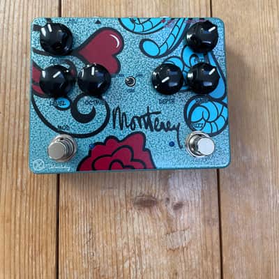Keeley Monterey Rotary Fuzz Vibe 2016 - Present - Blue / Graphic image 1