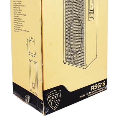 Rockville RSG15 15” 3-Way 1500 Watt 8-Ohm Passive DJ/Pro Audio PA Speaker image 2