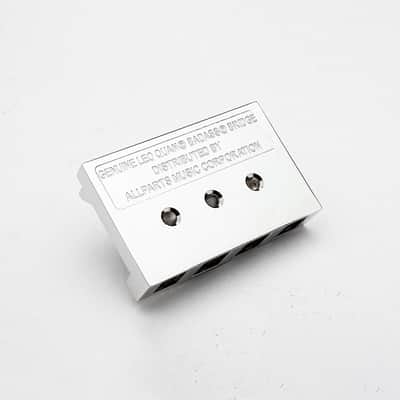 Leo Quan® Badass I™ Bass Bridge, 4 String-Chrome image 11