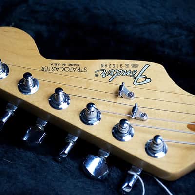 Fender American Standard Stratocaster 1989-Gunmetal Metallic Blue image 15