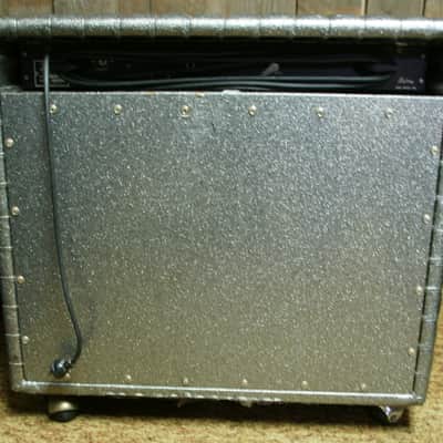 Vintage Kustom Charger 200 Watt Guitar Amp Padded Silver image 10