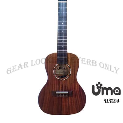 Uma Taiwan UK-04 sc all Acacia Koa concert Ukulele image 2