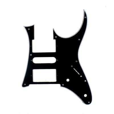 Custom Guitar Pickguard for Ibanez RG 350 DX ,3ply BLACK