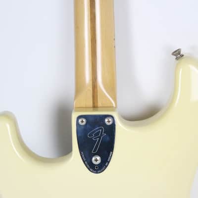 1978-1979 Vintage Fender Stratocaster Olympic White Maple Fretboard Strat USA 1970s USA ~All Original~ image 12