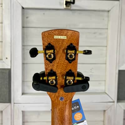 Kala Revelator Night Owl Acacia Electric Acoustic Tenor Ukulele With Bag 2026 - Natural image 8