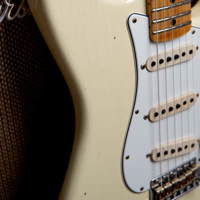 Fender Custom Shop 69 Strat - Journeyman Relic Vintage White image 3