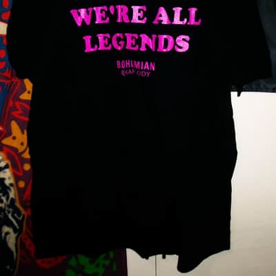 queen freddie mercury bohemian rhapsody 2xl official tee - glam rock innuendo brian may image 4
