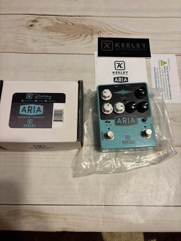 Keeley Aria Compressor/Overdrive 2018 - Present - Blue