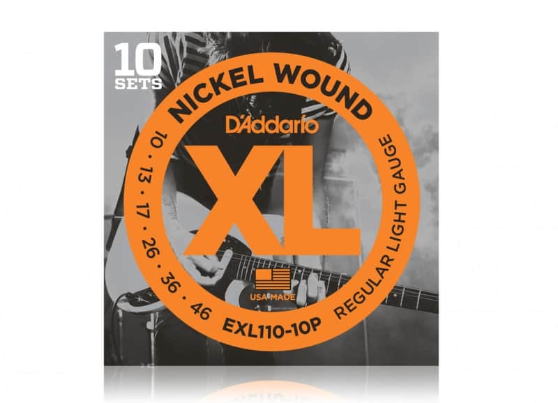 DAddario EXL110-10P Electric 10 Sets image 1