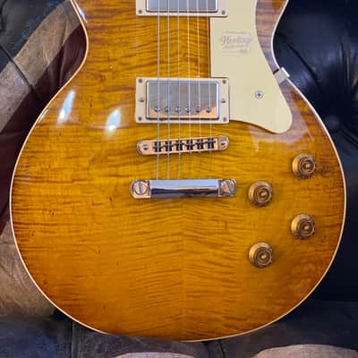 Heritage USA Standard H-150 Dirty Lemon Burst w/ OHSC & Docs image 14
