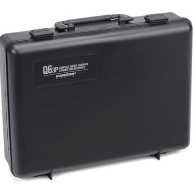 Samson Q6 3 Pack Compact Super Cardioid Dynamic Microphones image 3