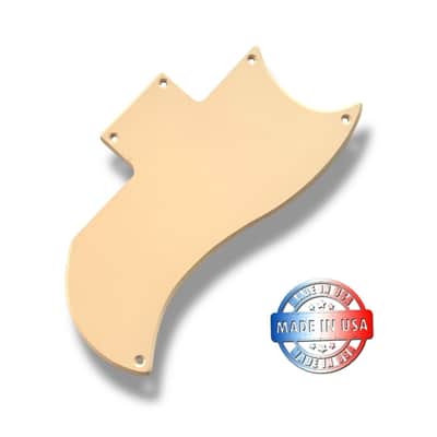 Solid Cream Pickguard for Gibson SG Standard '61 Reissue & CME Exclusive SG image 1