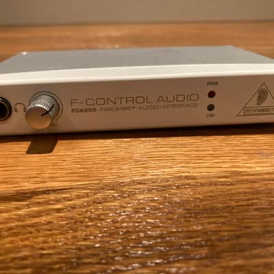 Behringer F-Control FCA202 Firewire Audio Interface 2010s - Silver image 1