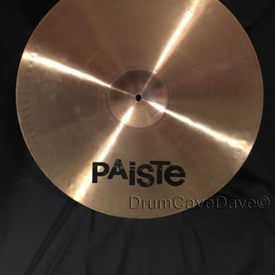 FABULOUS 1981 20" PAiSTe SOUND CREATION BRIGHT RIDE CYMBAL image 2