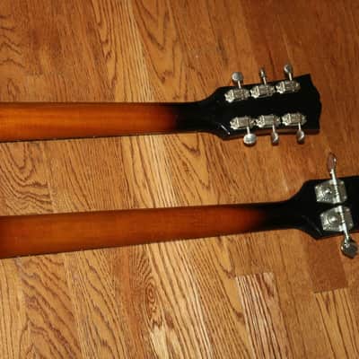 1968 Gibson EBS-1250 Double neck guitar Rare with Fuzztone image 12